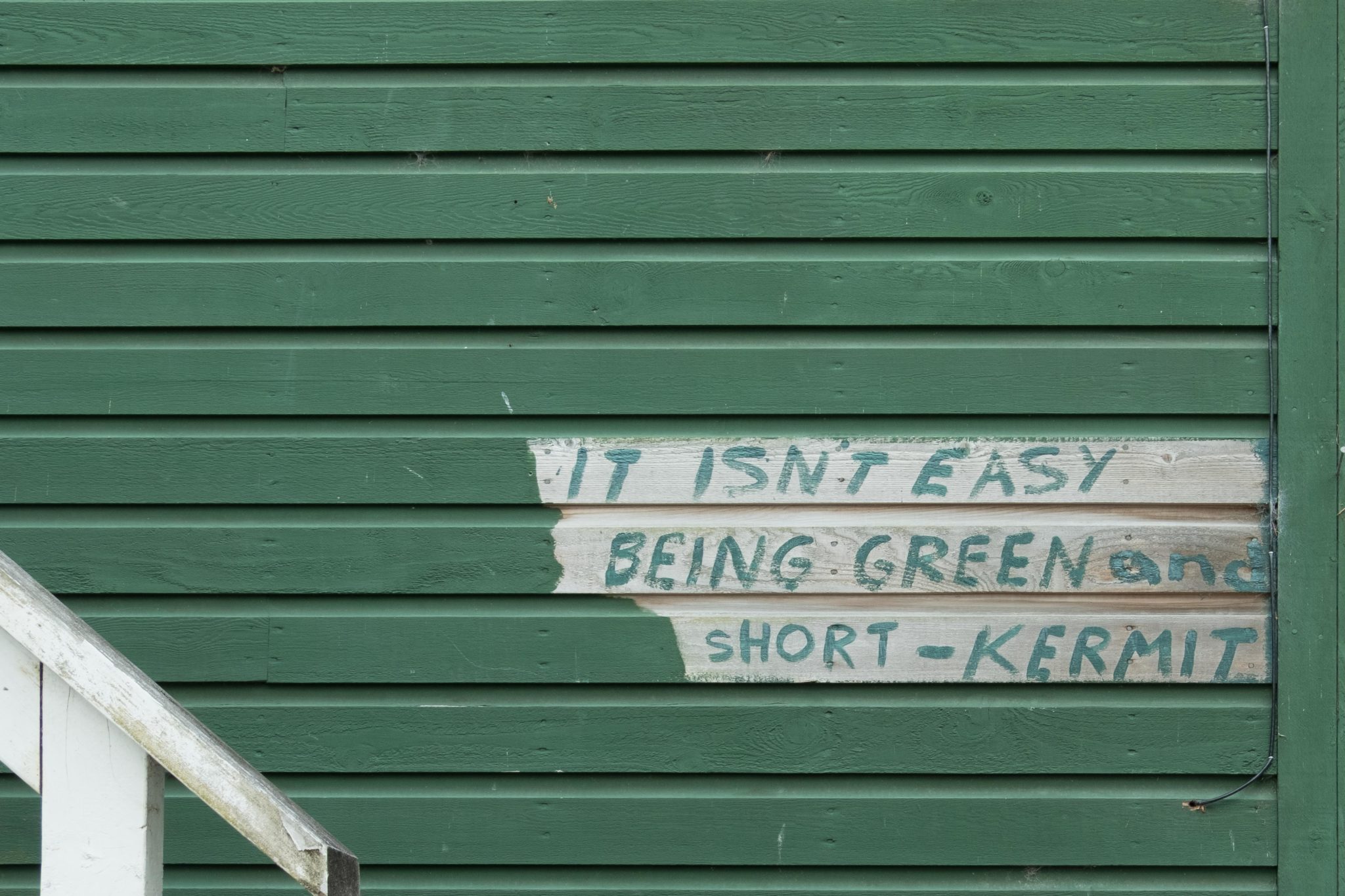 It isn't easy being green and short